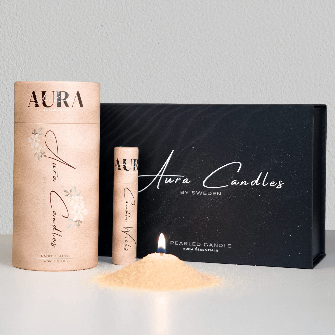 Aura Pärlljus – Vit