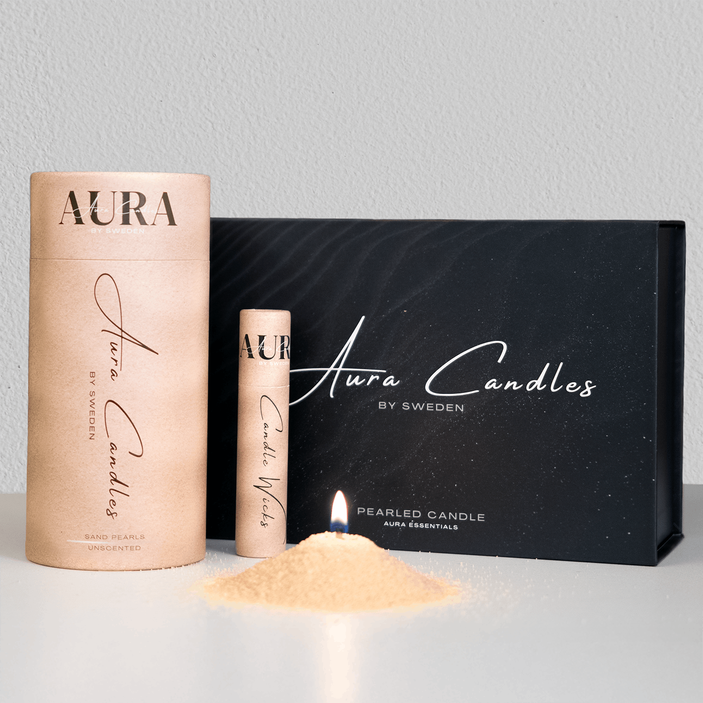 Aura Pärlljus – Vit