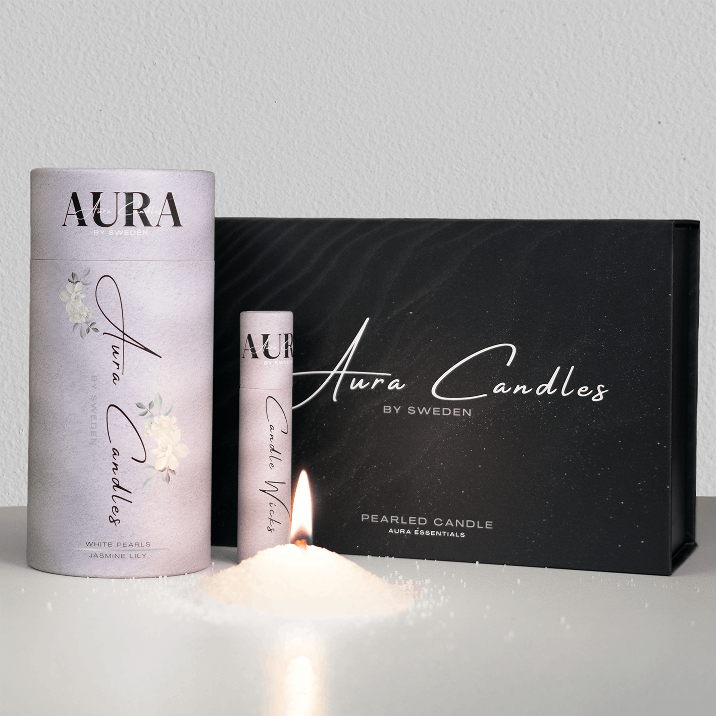 Aura Pärlljus – Vit