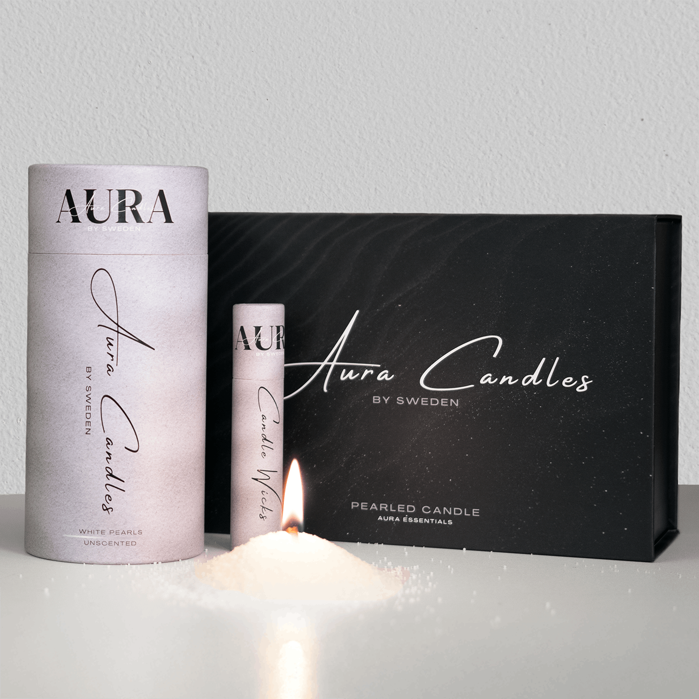 Aura Pärlljus – Vit